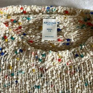 Arizona, super soft, itch-free Youth Sweater, Small (size 7-8)